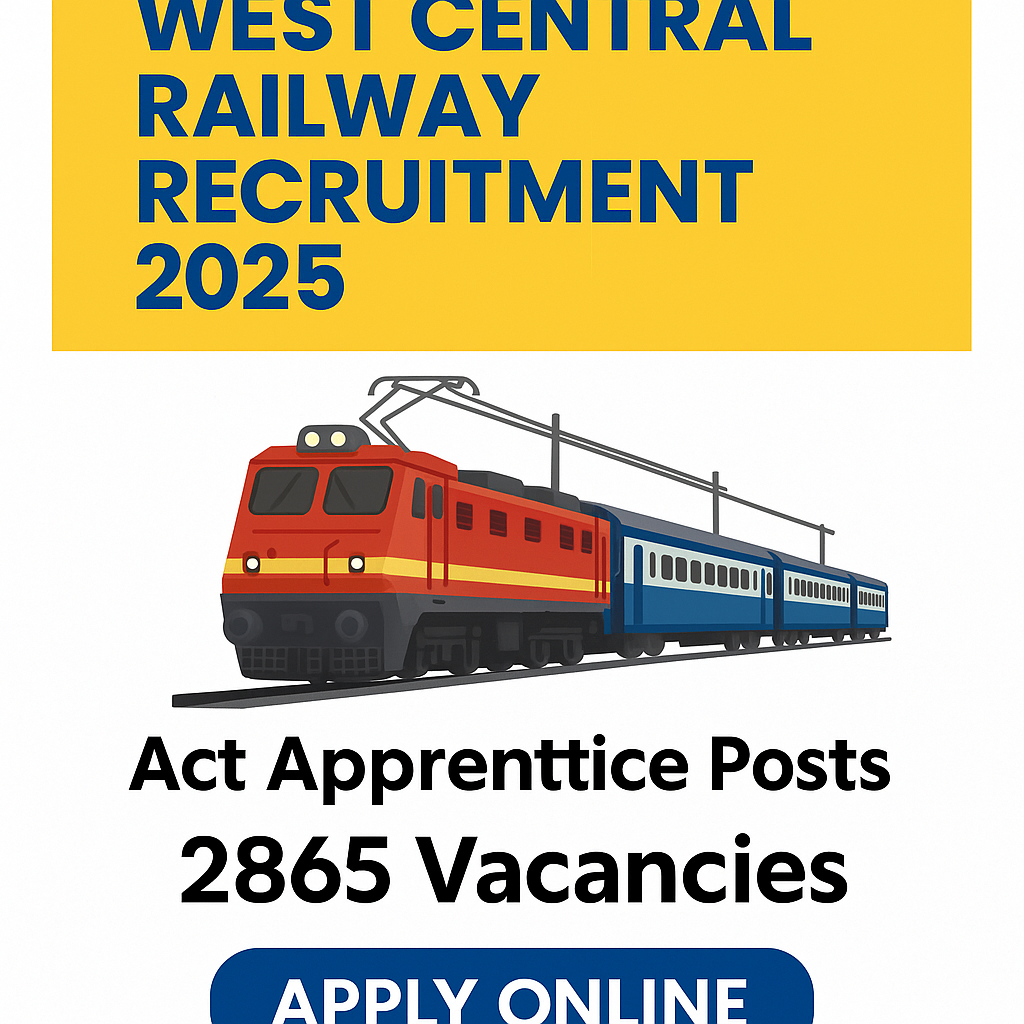 West Central Railway Recruitment 2025